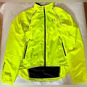Shimano Pearl Izumi Ride Men’s Elite Convertible Bike Jacket, bright yellow